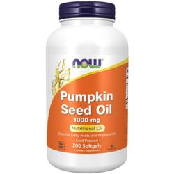 Now Foods Dýňový Olej (Pumpkin Seed Oil) 1000 mg 250 kapslí