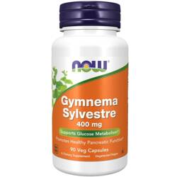 Now Foods Gymnema Sylvestre 400 mg 90 kapslí