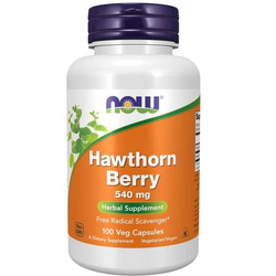 Now Foods Hloh (Hawthorn) 540 mg 100 kapslí