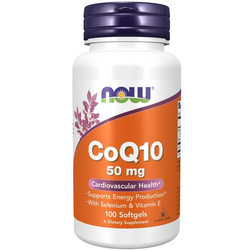 Now Foods Koenzym Q10 50 mg 100 kapslí