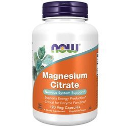 Now Foods Magnesium (Citrát Hořečnatý) 120 kapslí