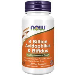Now Foods Probiotikum Acidophilus a Bifidus 8 miliardy 120 kapslí