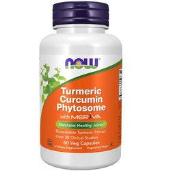 Now Foods Turmeric Curcumin Phytosome 60 kapslí