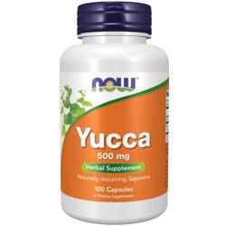 Now Foods Yucca 500 mg 100 kapslí