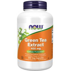 Now Foods Zelený Čaj (Green Tea) Extract 400 mg 250 kapslí