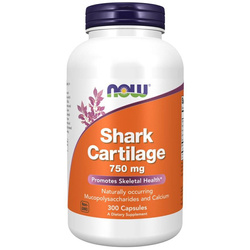 Now Foods Žraločí Chrupavka (Shark Cartilage) 750 mg 300 kapslí