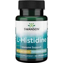 Swanson AjiPure L-Histidin 500 mg 60 kapslí