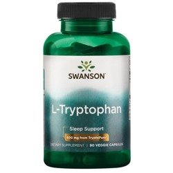 Swanson AjiPure L-Tryptofan 500 mg 90 kapslí