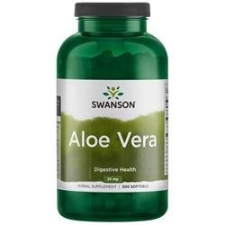 Swanson Aloe Vera 25 mg 300 kapslí