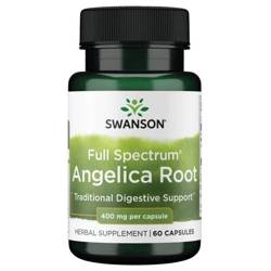 Swanson Andělika (Angelica) 400 mg 60 kapslí
