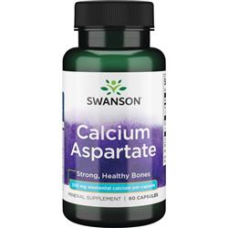 Swanson Aspartát Vápenatý 200 mg 60 kapslí