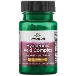 Swanson Hyaluronic Acid Complex 33 mg 60 kapslí