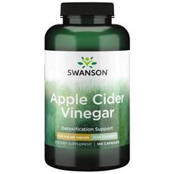 Swanson Jablečný Ocet (Apple Cider Vinegar) 625 mg 180 kapslí