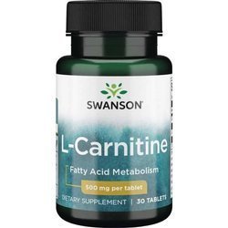 Swanson L-Carnitin 500 mg 30 tablet