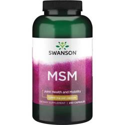 Swanson MSM Metylosulfonylometan 1000 mg 240 kapslí