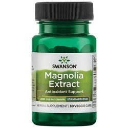 Swanson Magnólie Lékařský 200 mg Extract 30 kapslí