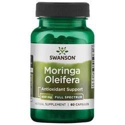 Swanson Moringa Olejodárná (Moringa Oleifera) 400 mg 60 kapslí