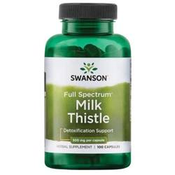 Swanson Ostropestřec Mariánský (Milk Thistle) 500 mg 100 kapslí