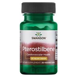 Swanson Pterostilben 50 mg 30 kapslí