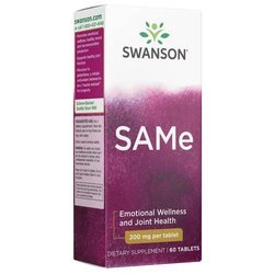 Swanson SAMe 200 mg 60 tablet