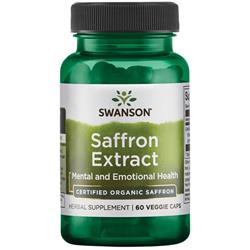 Swanson Šafrán (Saffron) Extract 60 kapslí
