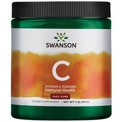 Swanson Vitamín C 100% Pudr 454 g