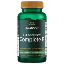 Swanson Vitamin E + Tokotrienoly 60 kapslí