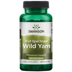 Swanson Wild Yam (Smlditec Chlupatý) 400 mg 60 kapslí