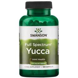 Swanson Yucca 500 mg 100 kapslí