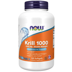 Now Foods Krill Oil Neptune Double Strength 1000 mg 120 kapslí