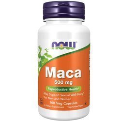Now Foods Maca 500 mg 100 kapslí