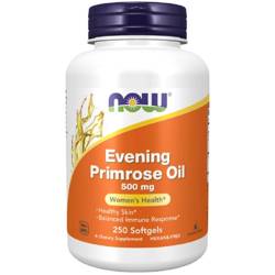Now Foods Pupalkový Olej (Evening Primrose Oil) 500 mg 250 kapslí