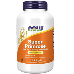 Now Foods Pupalkový Olej (Super Primrose) 1300 mg 120 kapslí