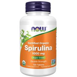 Now Foods Spirulina Double Strength 1000 mg 120 tablet