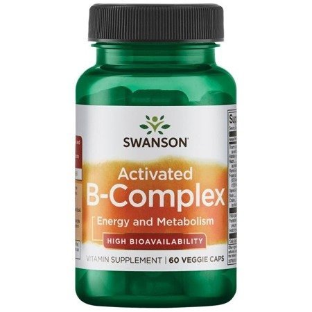 Swanson Activated B-Complex 60 kapslí