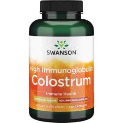 Swanson Colostrum High IG 500 mg 120 kapslí