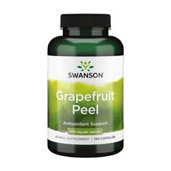Swanson Grapefruitová Kůra (Grapefruit Peel) 600 mg 120 kapslí