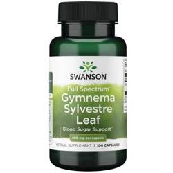 Swanson Gurmar (Gymnema Sylvestre) 400 mg 100 kapslí