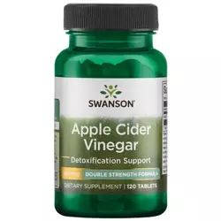 Swanson Jablečný Ocet (Apple Cider Vinegar) Double Strength 200 mg 120 tablet