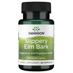 Swanson Jilm Plavý (Slippery Elm) 400 mg 60 kapslí