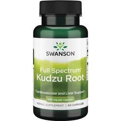 Swanson Kudzu Root 500 mg 60 kapslí