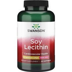 Swanson Lecitin bez GMO 1200 mg 90 kapslí
