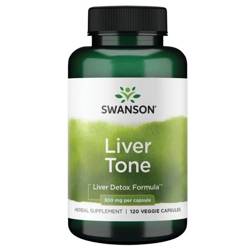 Swanson Liver Tone Detox Formula 300 mg 120 kapslí