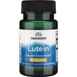 Swanson Lutein 10 mg 60 kapslí