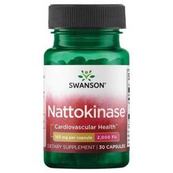 Swanson Nattokináza (Nattokinase) 100 mg 30 kapslí