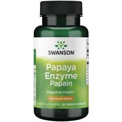 Swanson Papain (Papajový Enzym) 100 mg 90 kapslí