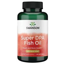 Swanson Super DPA Fish Oil 60 kapslí