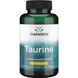 Swanson Taurin 500 mg 100 kapslí