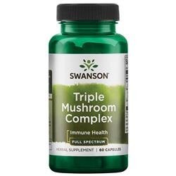 Swanson Triple Mushroom Complex 60 kapslí