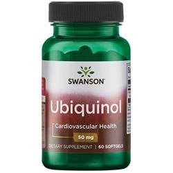 Swanson Ubiquinol Koenzym Q10 50 mg 60 kapslí